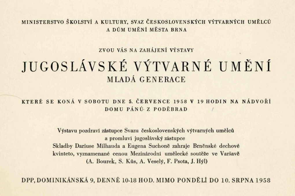 Jugoslávské výtvarné umění mladé generace